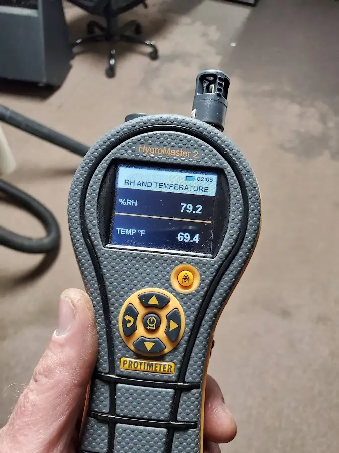 Moisture meter humidity assessment for Fire & Smoke Damage Restoration in Stillwater